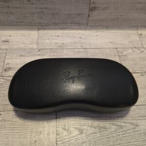 RAY-BAN EYEGLASSES SUNGLASSES BLACK CLAMSHELL CASE
